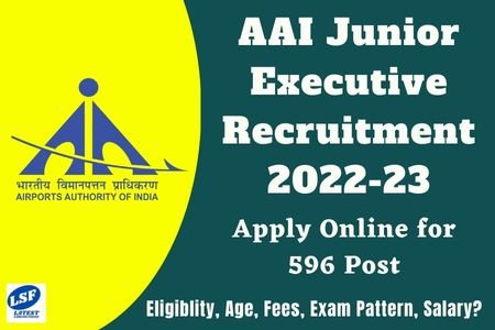 AAI Junior Executive Recruitment Notification