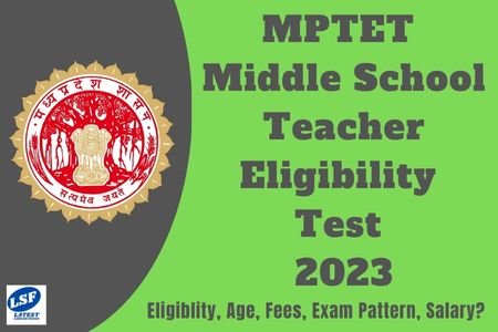MPTET Middle School Teacher Recruitment 2023
